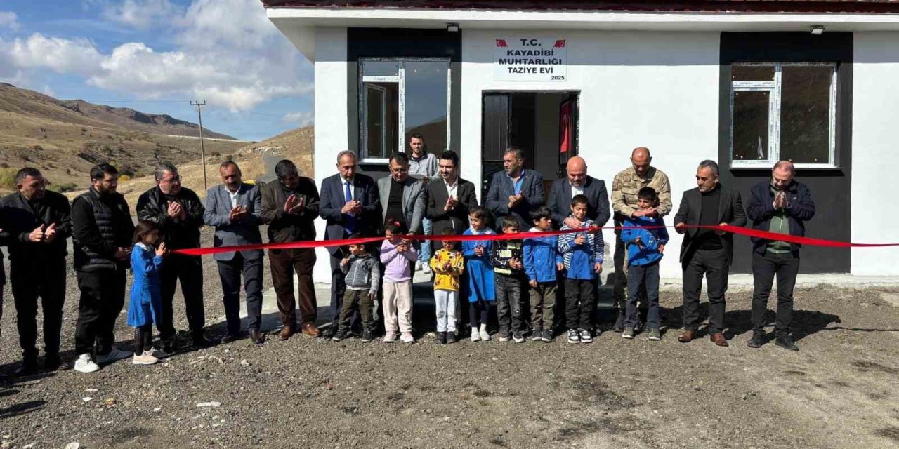 Susuz’da yapımı tamamlanan Taziye Evi’nin açılışı yapıldı