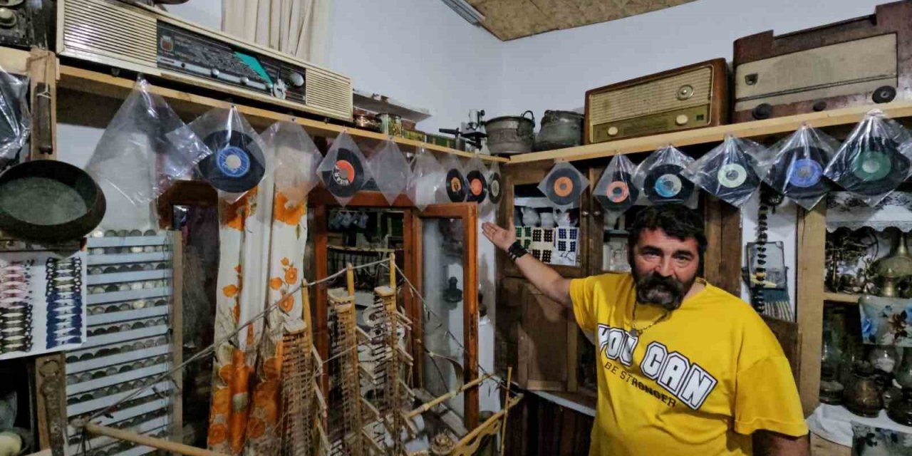 Malatya'da 25 yıldır antika biriktirerek geçmişin izlerini günümüze taşıyor