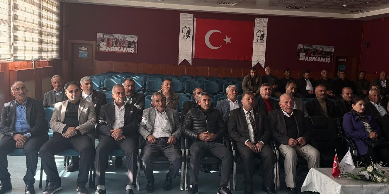 Sarıkamış’’ta KÖYDES Ekim ayı 2. Olağan Genel Kurul toplantısı yapıldı