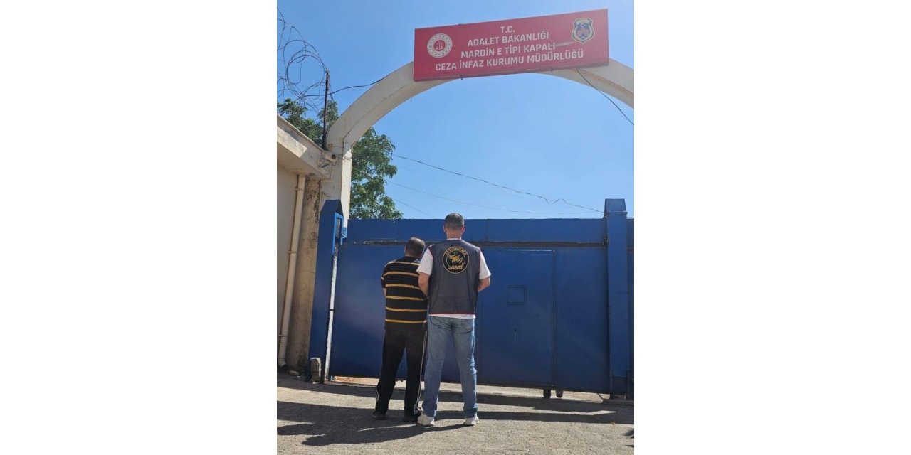 Mardin’de hakkında kesinleşmiş hapis cezası bulunan 3 kişi yakalandı