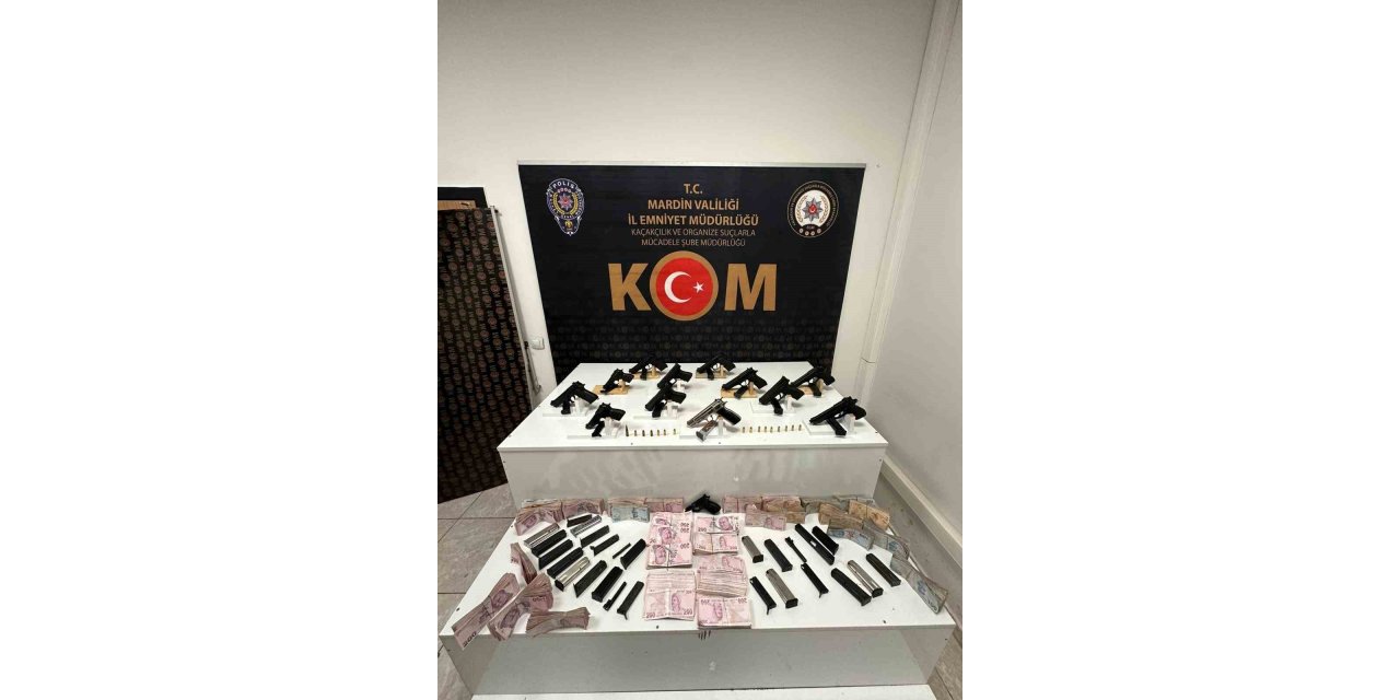 Mardin’de silah kaçakçılığı operasyonu: 1 kişi tutuklandı