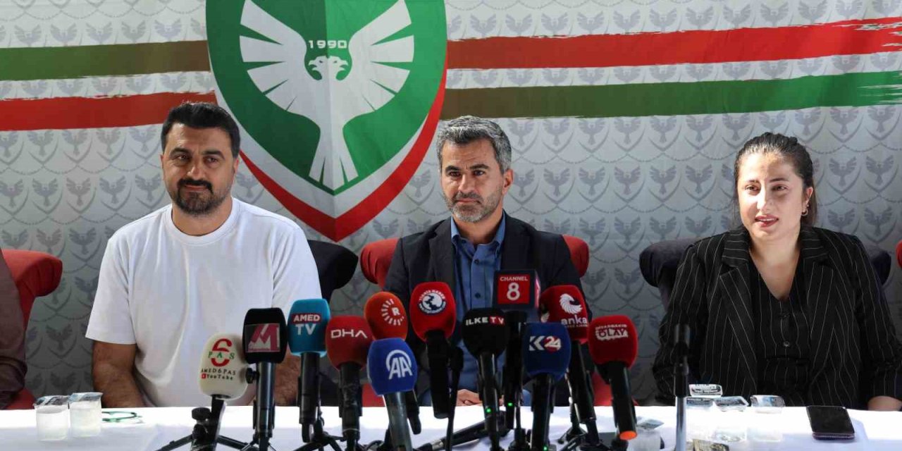 Amedspor'da yeni yönetim tanıtıldı