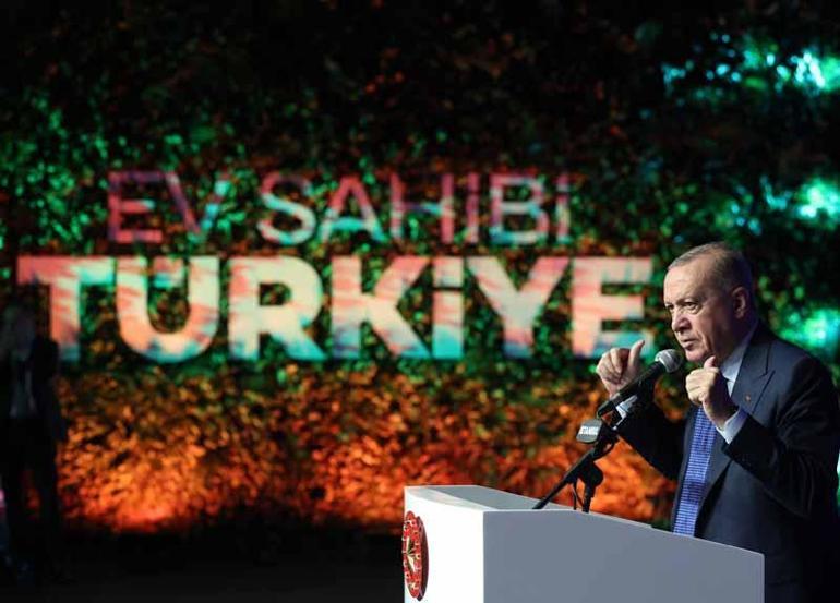 Cumhurbaşkanı Erdoğan: 81 ilimizin tamamında toplam 500 bin konut yapacağız