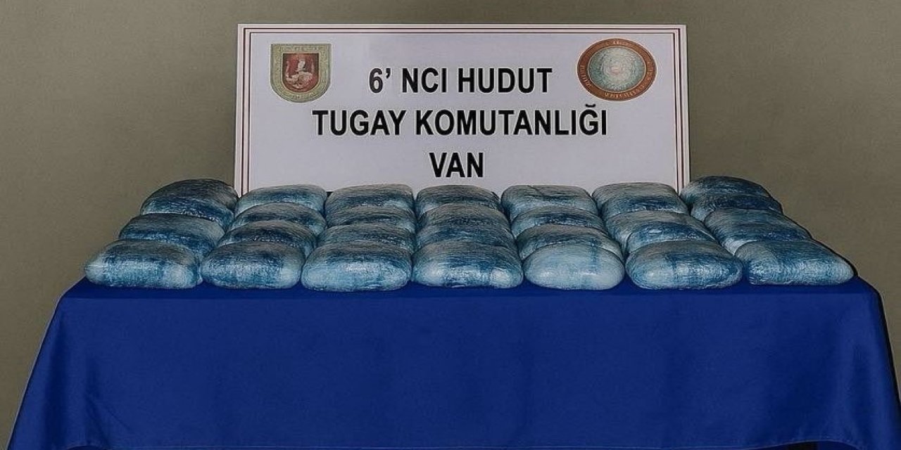Başkale'de 31 kilo 120 gram uyuşturucu ele geçirildi
