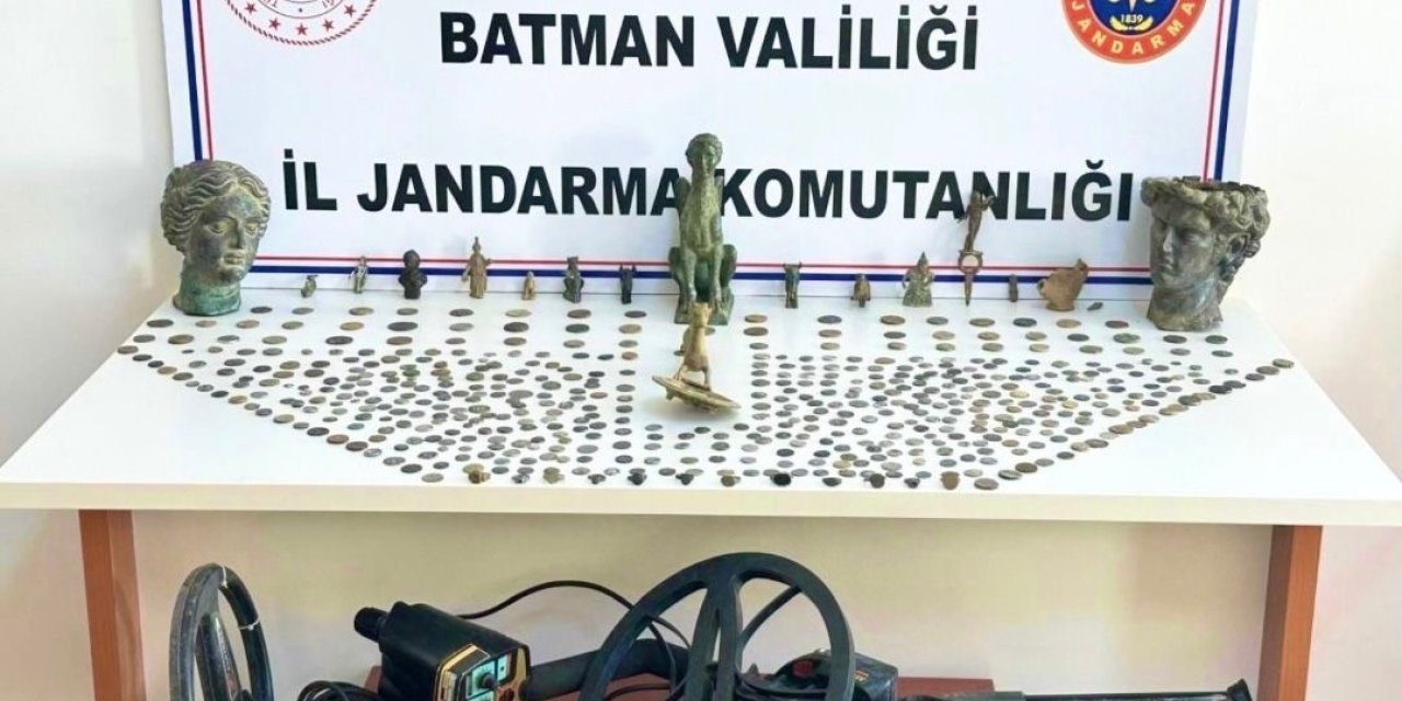 Batman’da tarihi eser operasyonu: 1 kişi gözaltına alındı