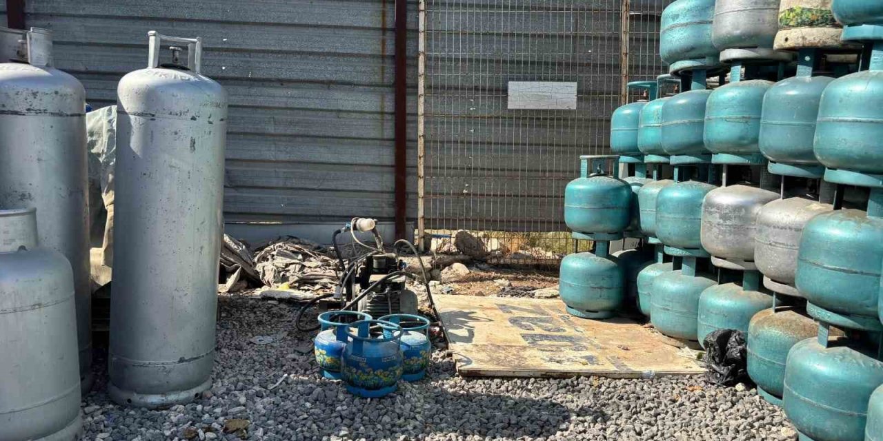 Şanlıurfa’da usulsüz tüp dolumu operasyonu: Binlerce tüp ele geçirildi