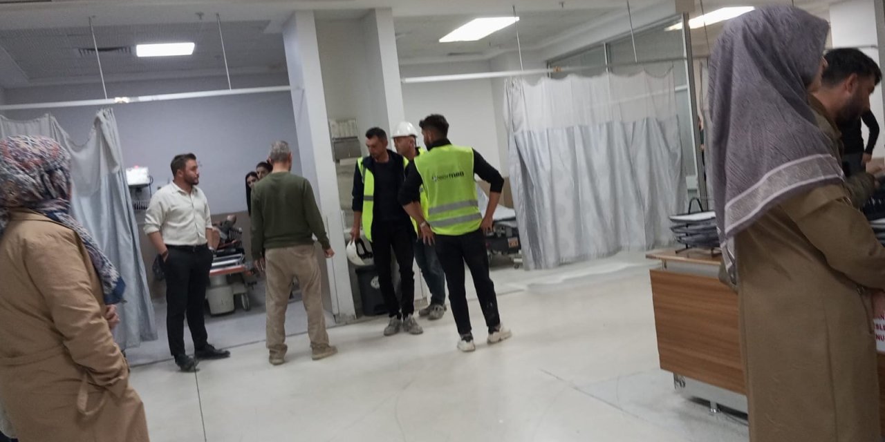 Van’da şehir hastanesi inşaatında iş kazası: 1 işçi yaralandı