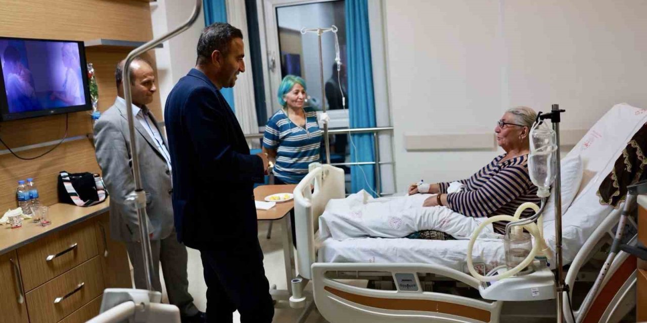 Akçadağ Belediye Başkanı Ulutaş’tan Hastane ziyareti