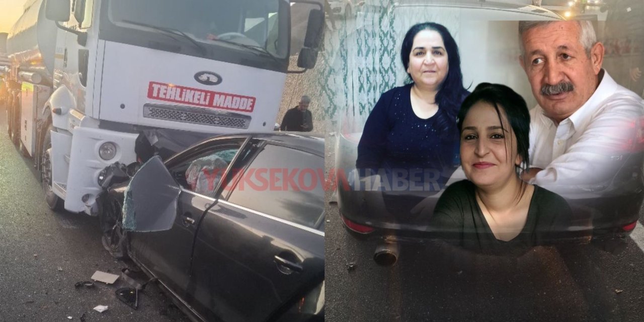 Van-Hakkari kara yolunda kaza: 3 ölü, 1'i ağır 3 yaralı