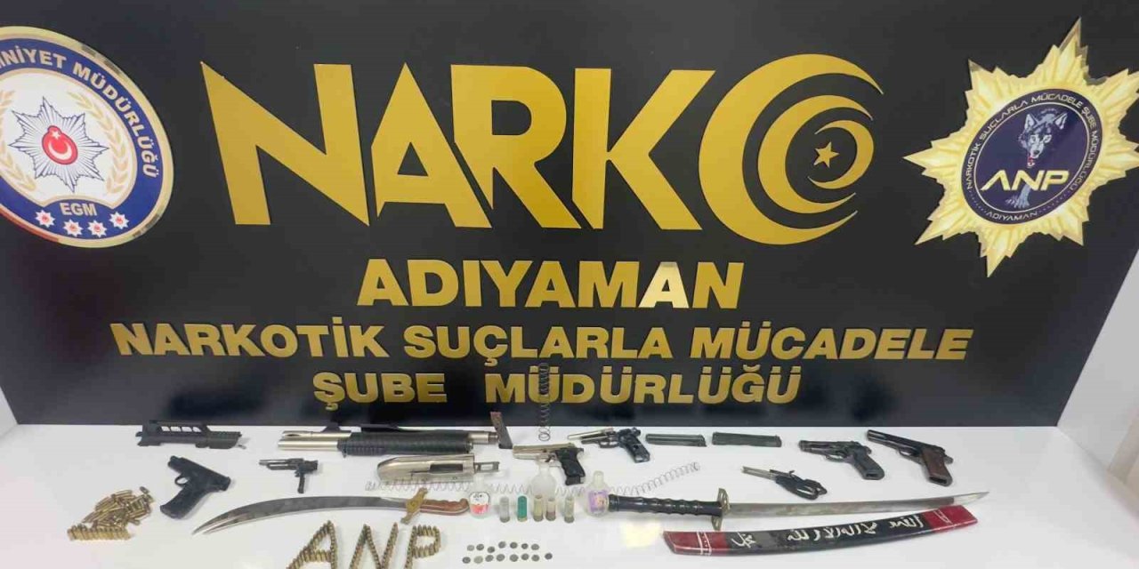 Adıyaman’da narkotik ve asayiş operasyonları: 17 kişi tutuklandı