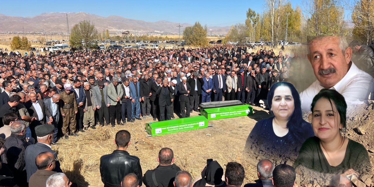 Van-Hakkari karayolundaki kazada hayatını kaybeden Karay ailesi Yüksekova’da toprağa verildi