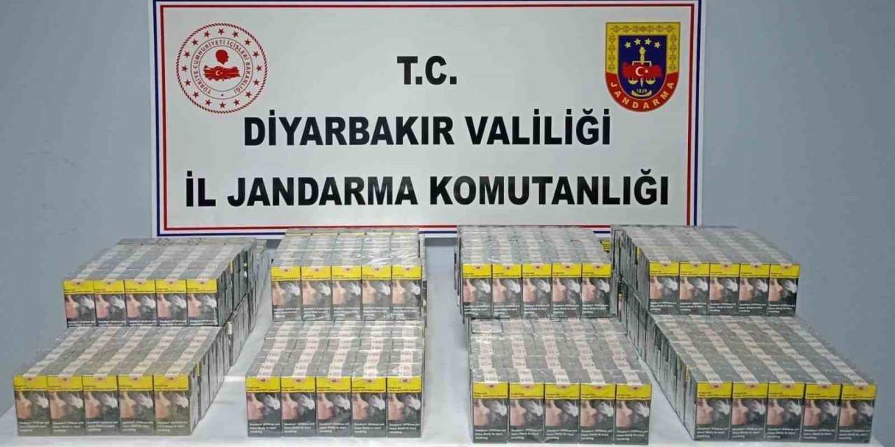 Diyarbakır’da kaçakçılık operasyonları: 61 kişi yakalandı