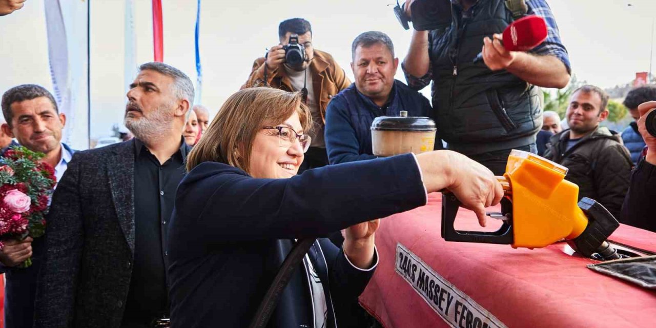 Gaziantep Büyükşehir’den mazot desteği