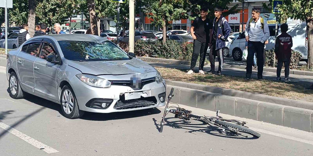 Batman’da otomobilin çarptığı bisikletli ağır yaralandı