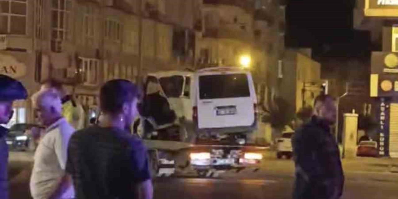 Kızıltepe'de zincirleme kaza: 1 yaralı