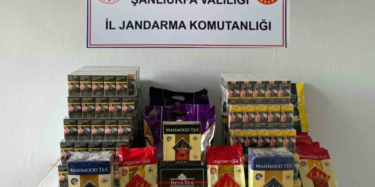 Şanlıurfa’da kaçakçılık operasyonu
