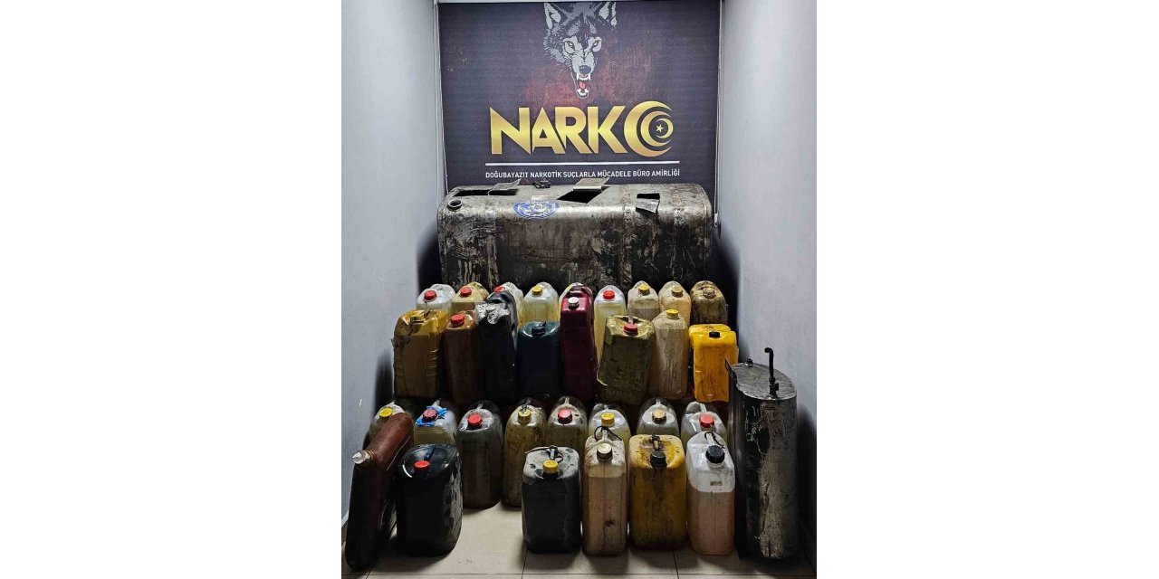 Ağrı’da tırlarda 761 kilo metamfetamin yakalandı