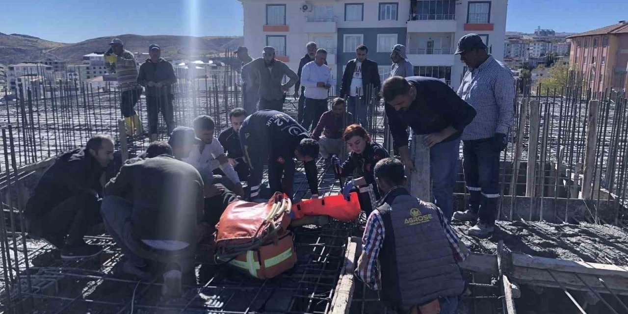 Adıyaman'da kırılan pompa parçasının altında kalan işçi yaralandı