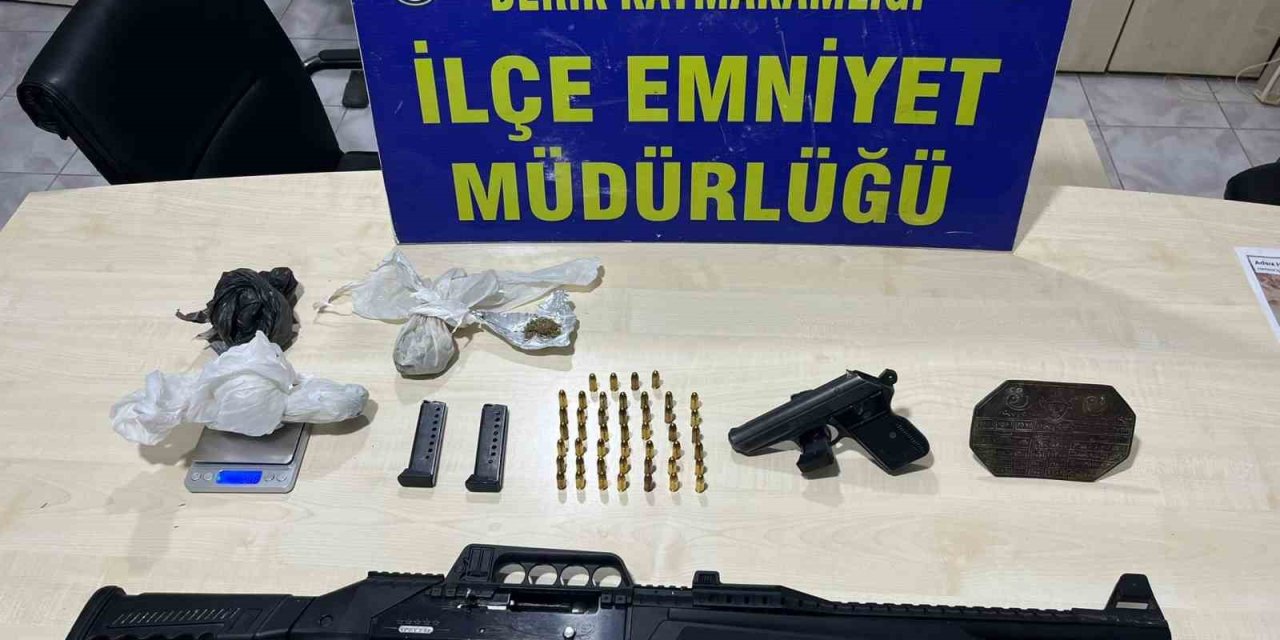 Mardin’de uyuşturucu operasyonunda 2 gözaltı