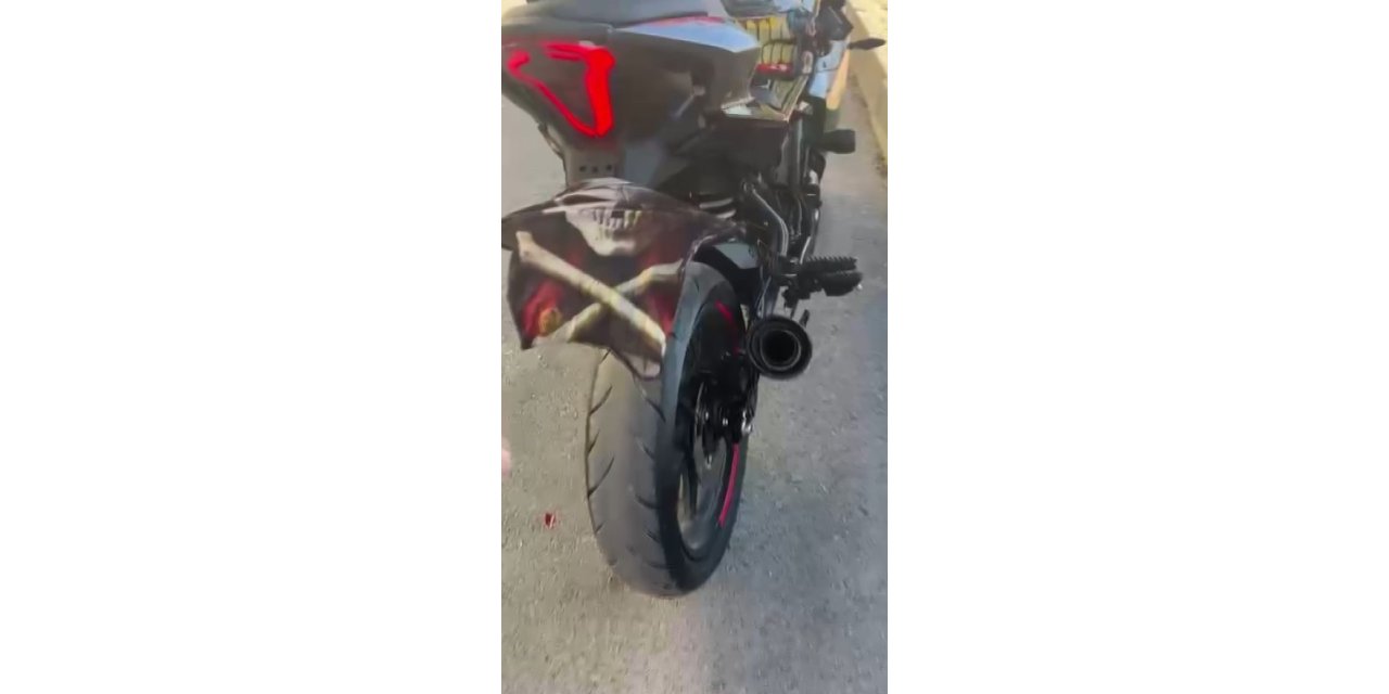 Gaziantep'te kuralları ihlal eden motosikletlinin ehliyeti daimi olarak iptal edildi