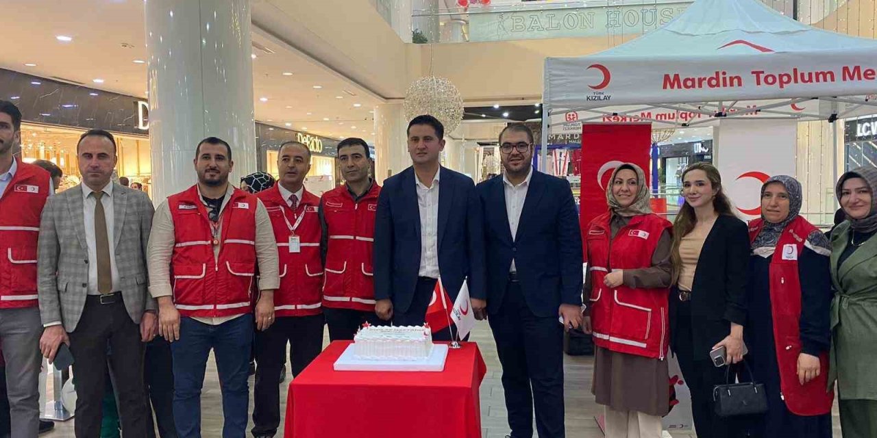 Kızılay Haftası Mardian Mall’da kutlandı