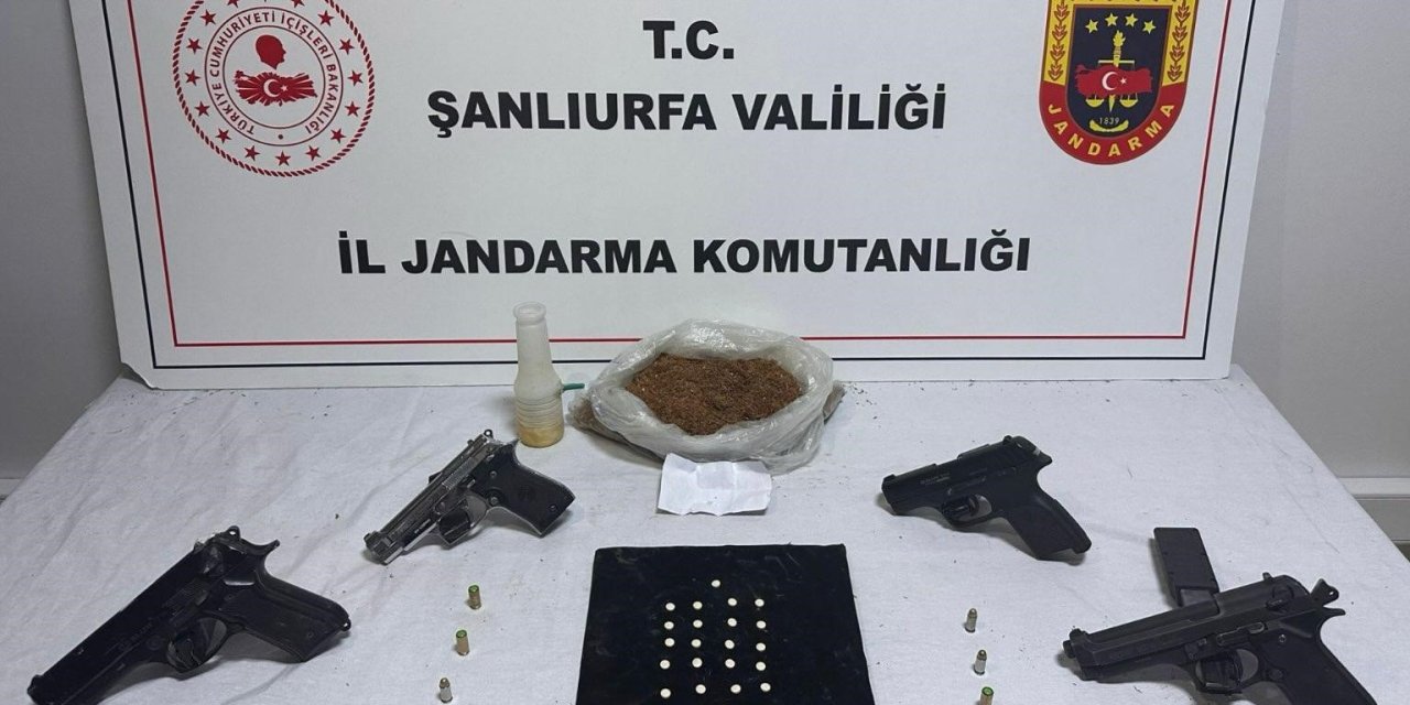 Urfa’da uyuşturucu operasyonu: 3 gözaltı