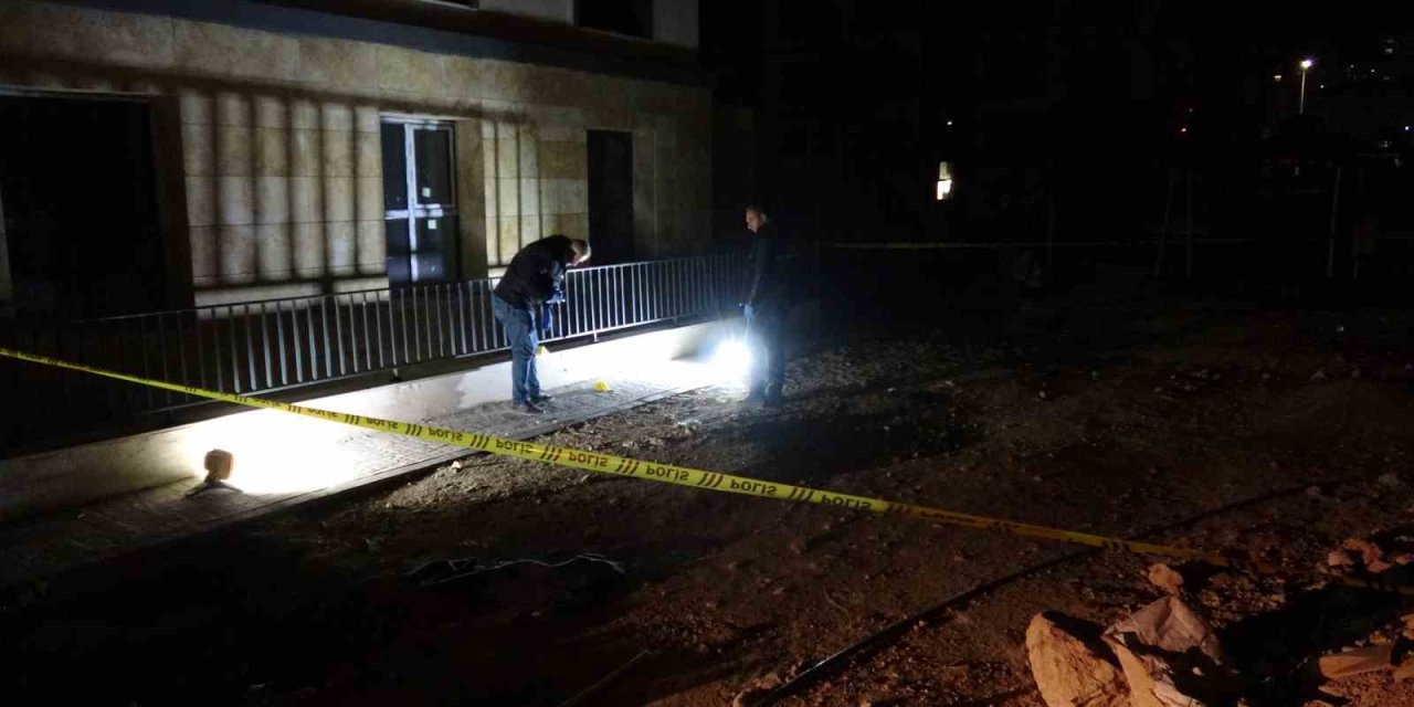 Şantiyede silahla vurulan işçi hastaneye kaldırıldı