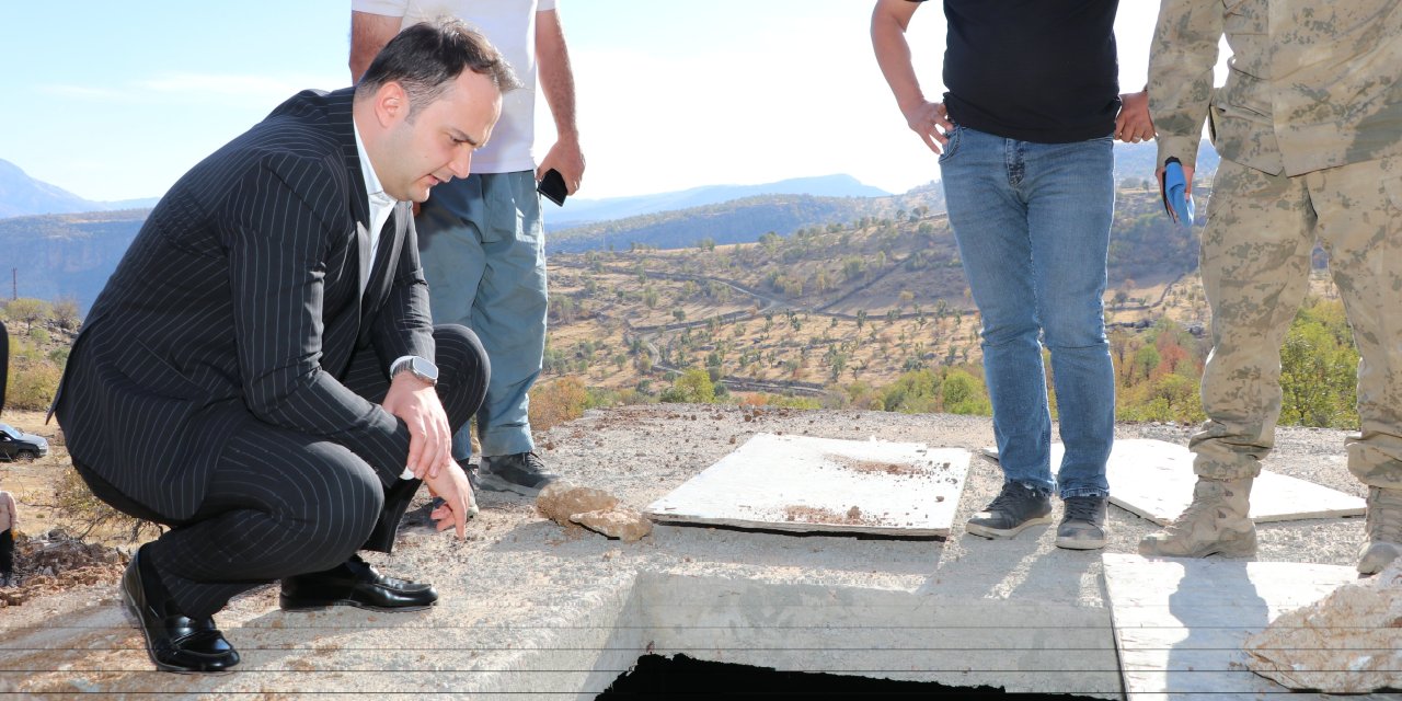 Derecik’te içme suyu projesi hızla ilerliyor