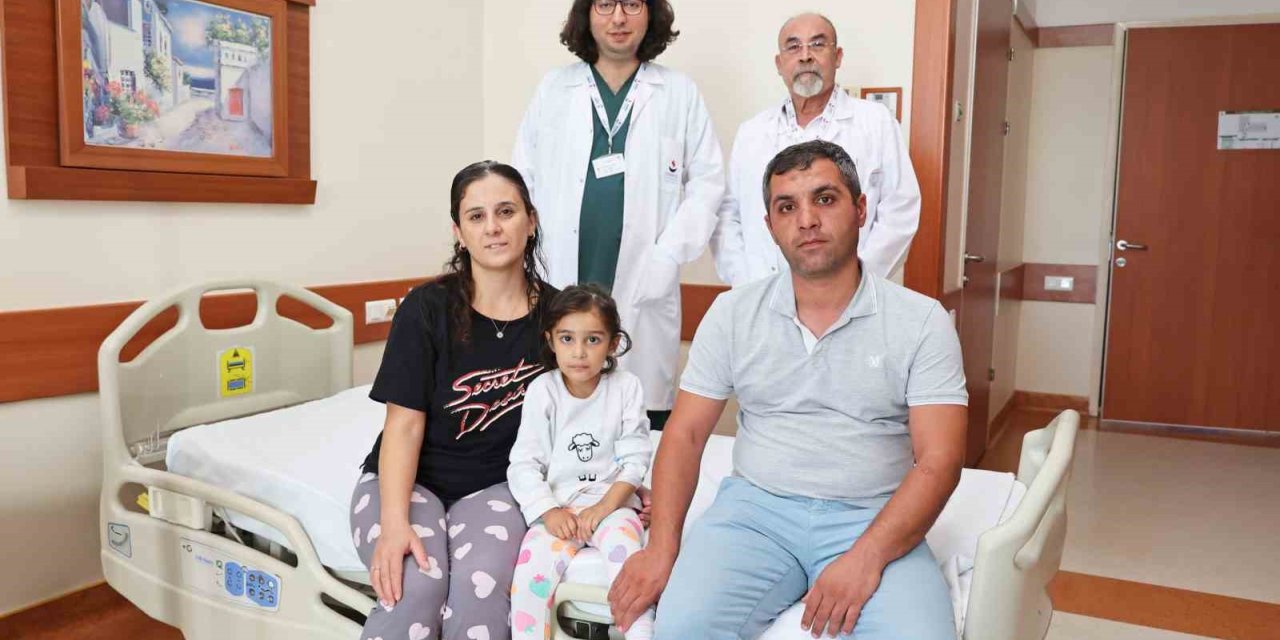 6 yaşında felç geçiren hasta Antep’te sağlığına kavuştu