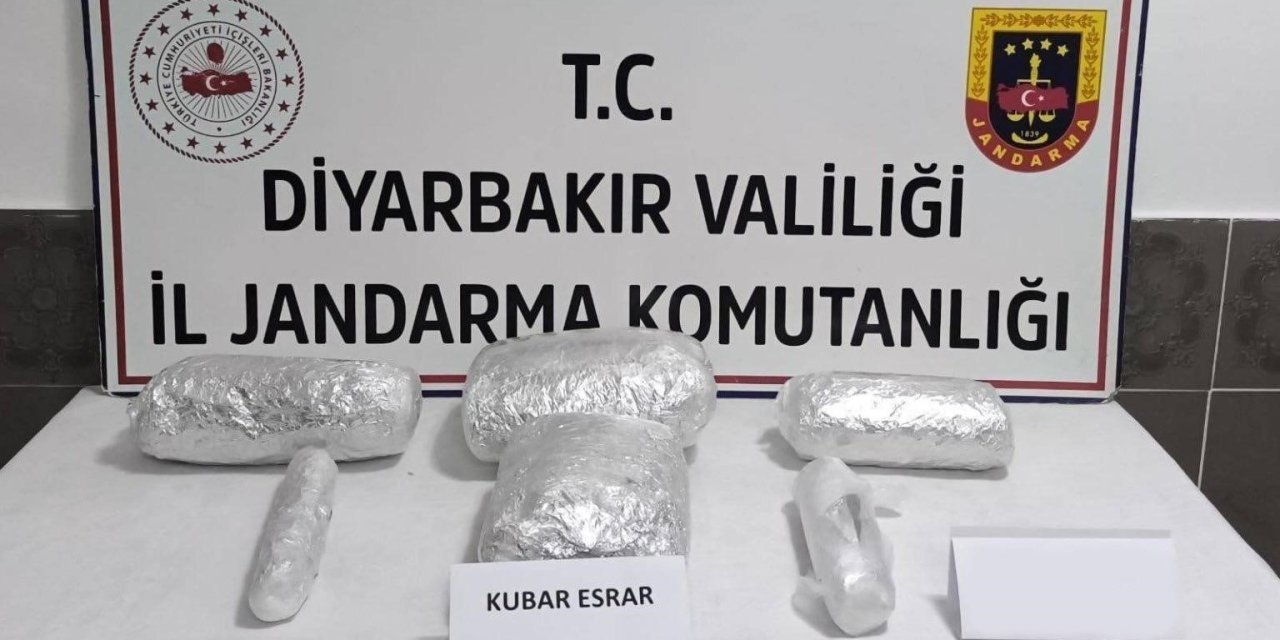 Diyarbakır’da 73 kilo uyuşturucu madde yakalandı
