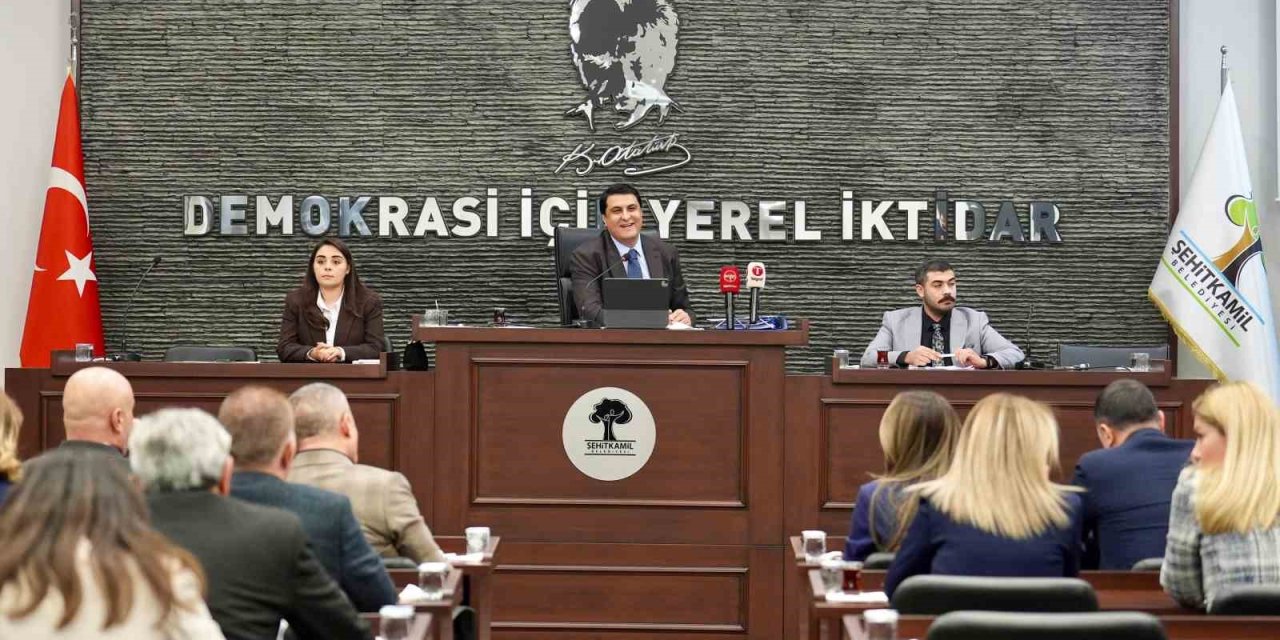 Şehitkamil Belediyesi Kasım ayı Meclis Toplantısı gerçekleşti