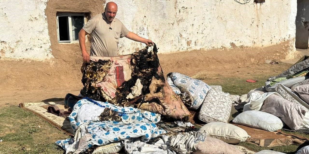 Şanlıurfa'da evdeki eşyalar kendi kendine alev alıyor