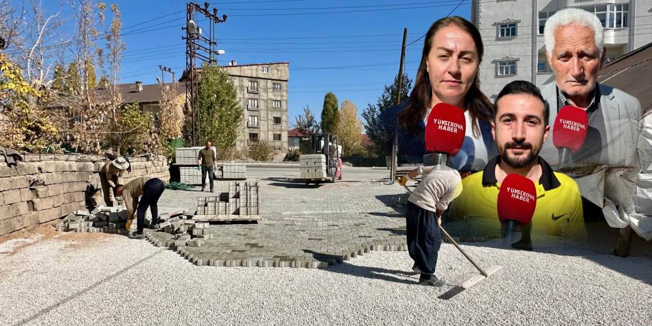 Yüksekova Yeni Mahalle’deki 1414. sokakta 40 yıllık yol sorununa çözüm