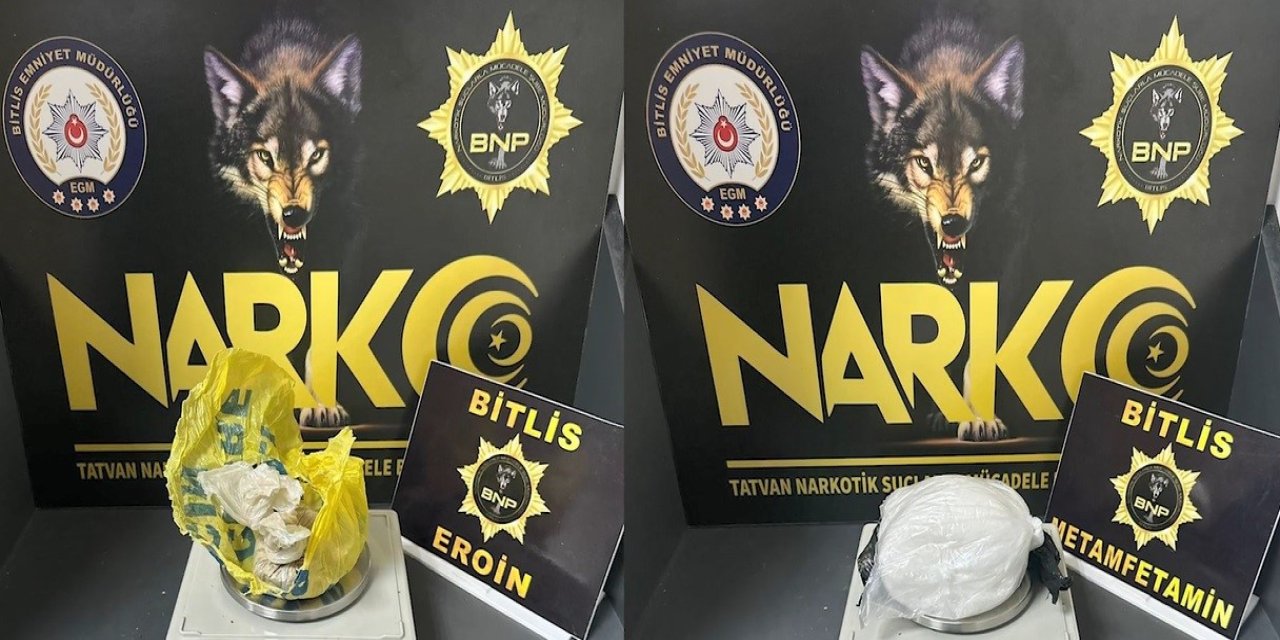 Tatvan'daki uyuşturucu operasyonunda 1 kişi tutuklandı
