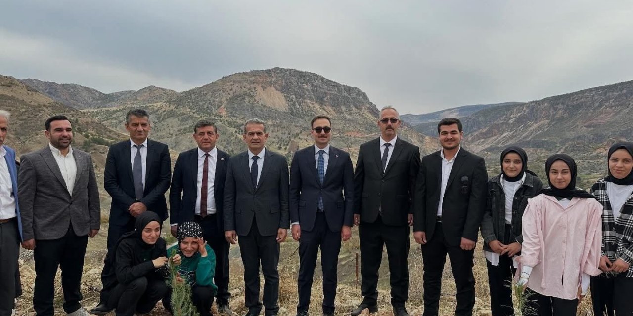 Sincik’te  fidan dikimi yapıldı