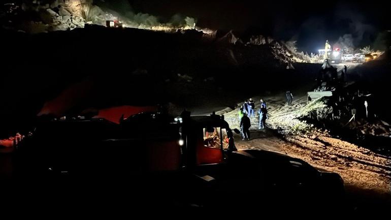 Ordu'da taş ocağında göçük; 2 kişi enkaz altında kaldı