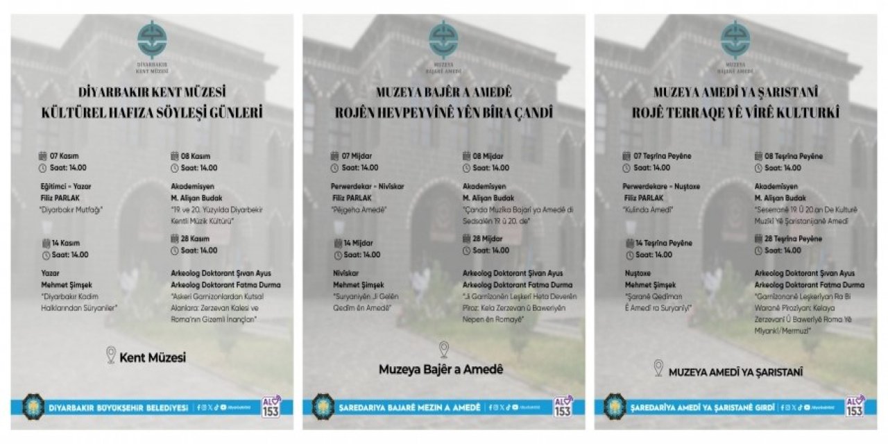 Kent Müzesi'nde ’kültürel hafıza söyleşileri’ yapıldı