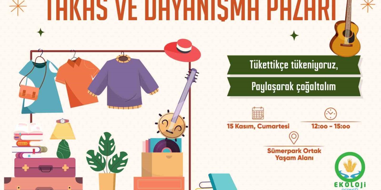 Diyarbakır’da ’Takas Pazarı’ etkinliği yapılacak