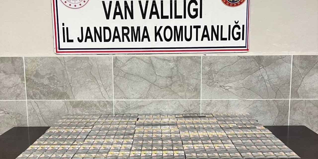 Van’da 3 bin 75 paket kaçak sigara yakalandı