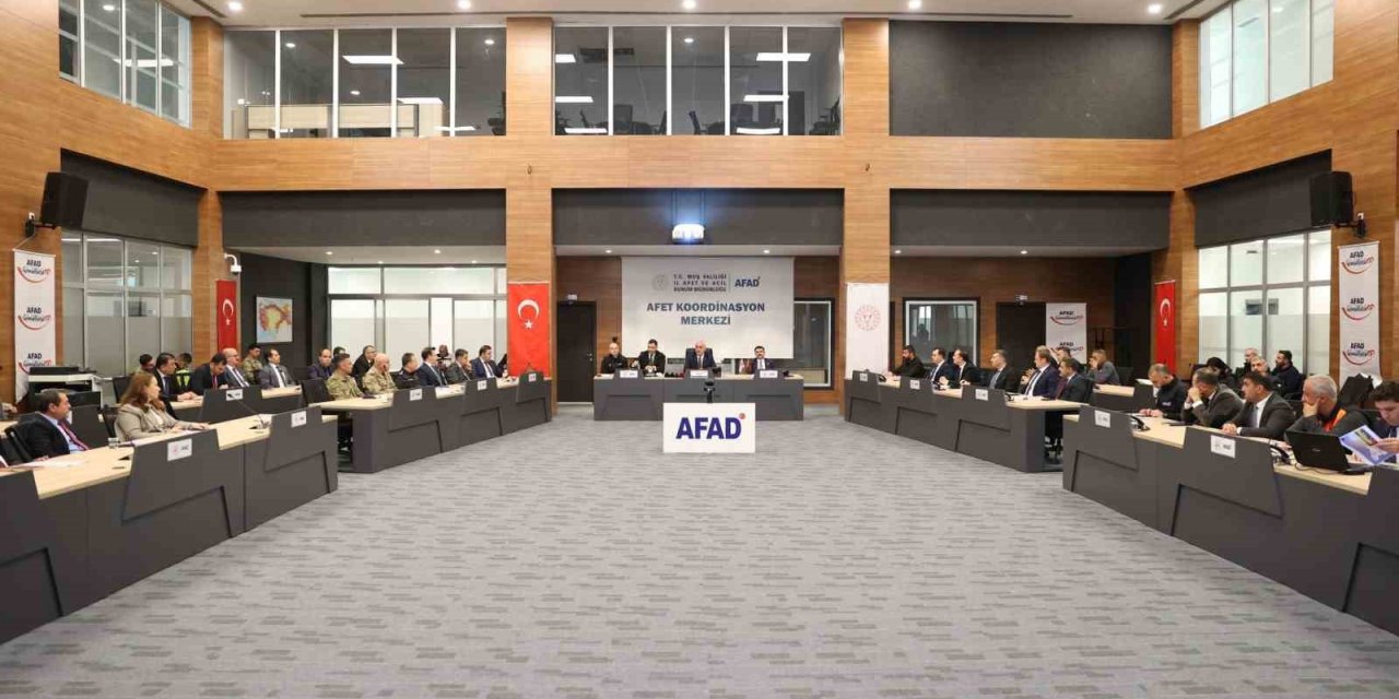 Muş’ta İRAP İzleme ve Değerlendirme ile Kış Tedbirleri Toplantısı gerçekleştirildi