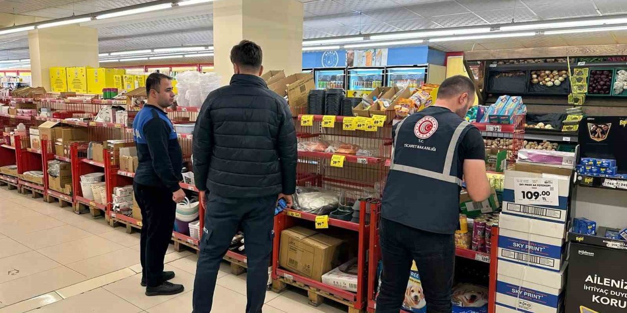 Siirt’te fiyat etiketi denetimleri sürüyor