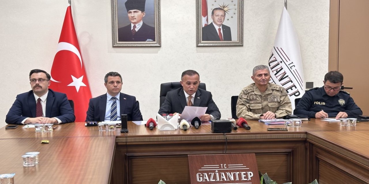 Antep’te 2025 yılının 10 aylık asayiş bilançosu açıklandı