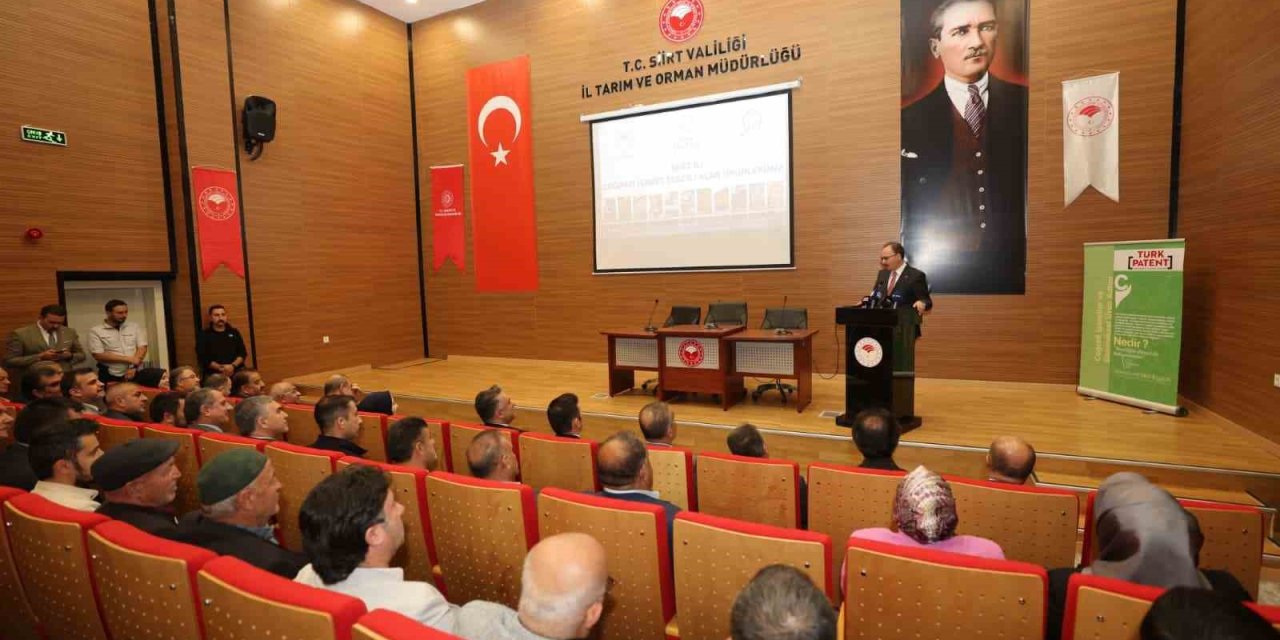 Siirt’te coğrafi işaretler farkındalık konferansı düzenlendi