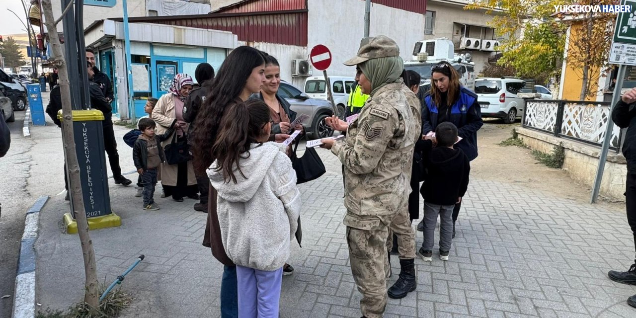Yüksekova’da KADES bilgilendirme çalışması