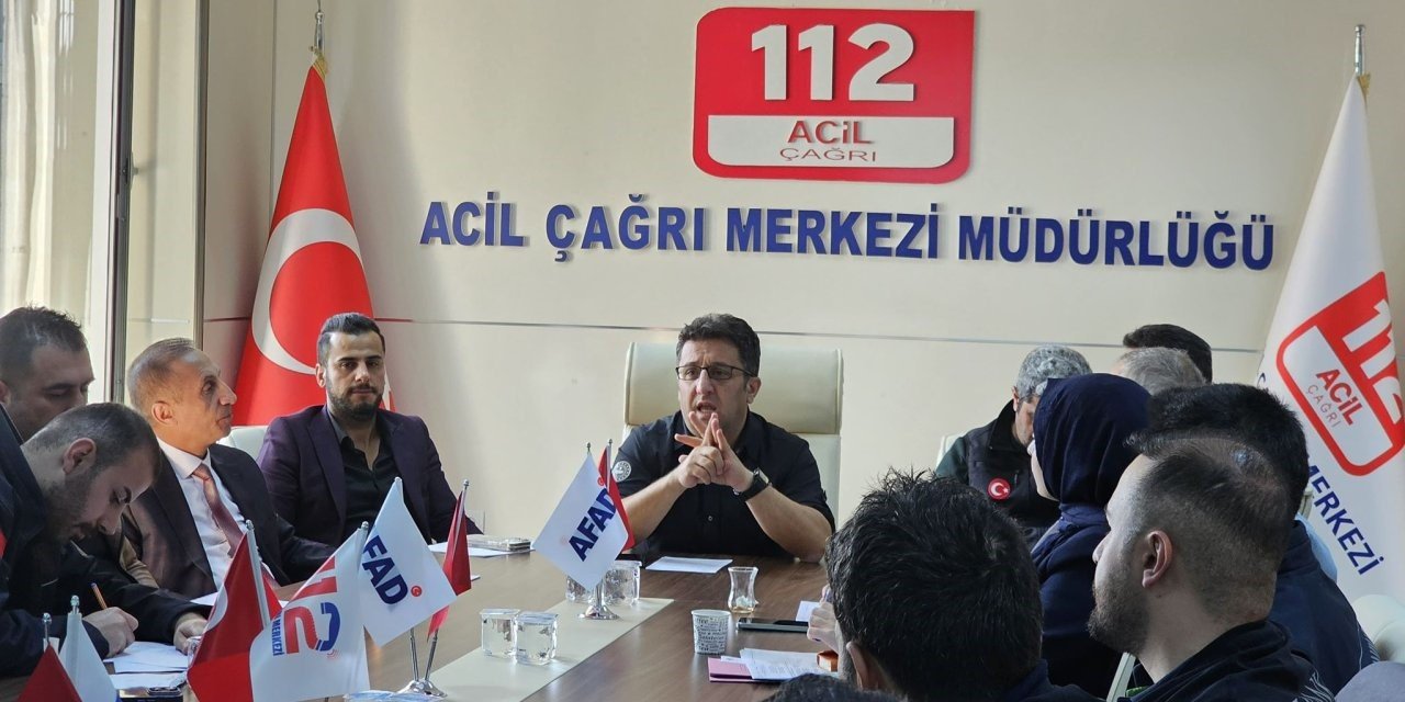 Hakkari’de masa başı tatbikatı yapıldı