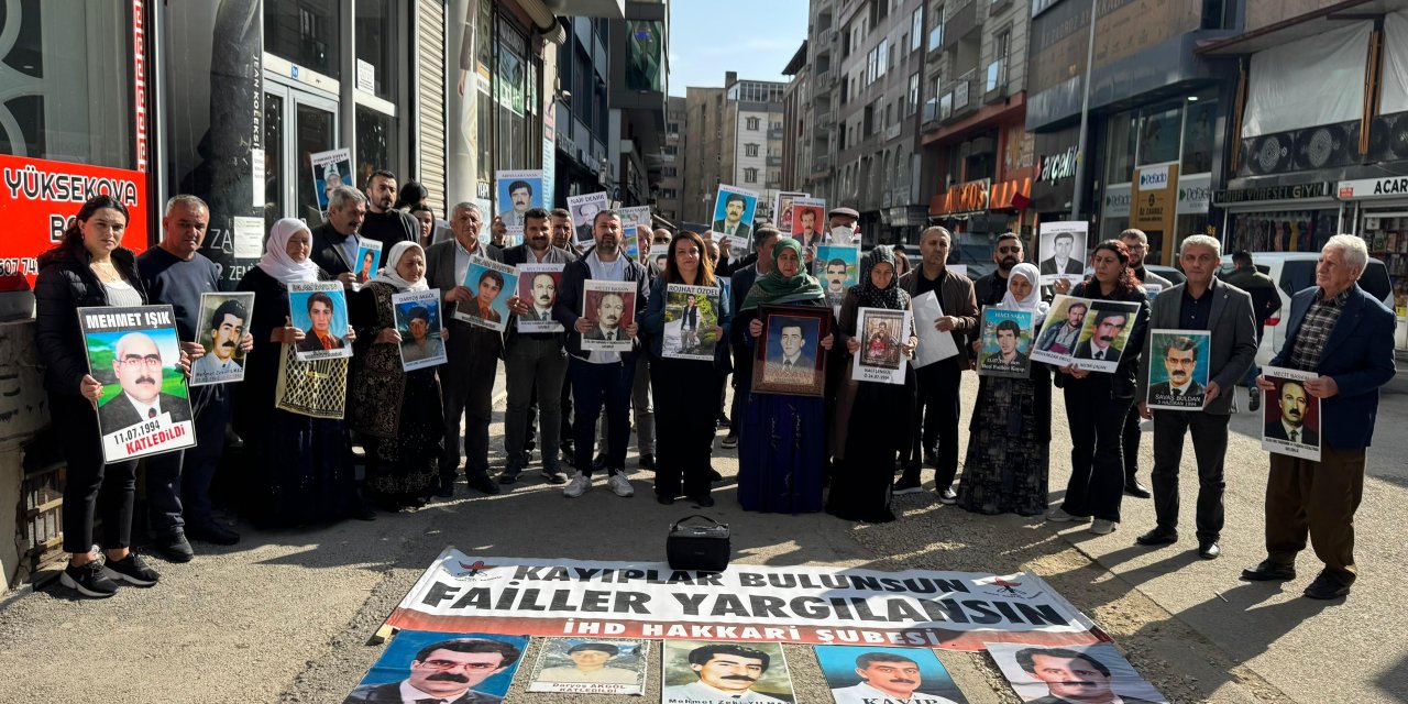 İHD ve kayıp yakınları İslam Bartın, Abdulhaluk Geylani ve Engin Mengeş için adalet istedi