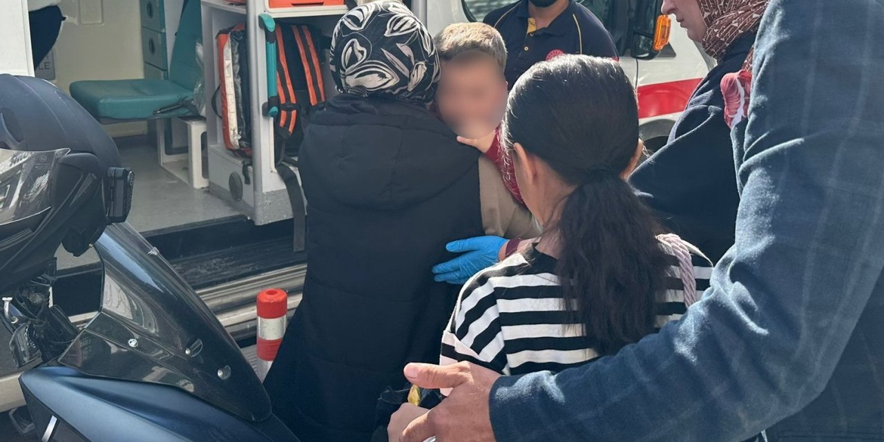Adıyaman'da motosikletin çarptığı çocuk yaralandı
