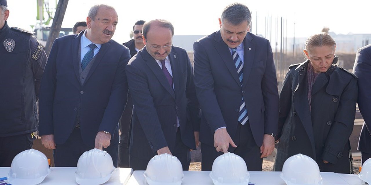 ETÜ Spor Bilimleri Fakültesi’nin yeni hizmet binasının temeli atıldı