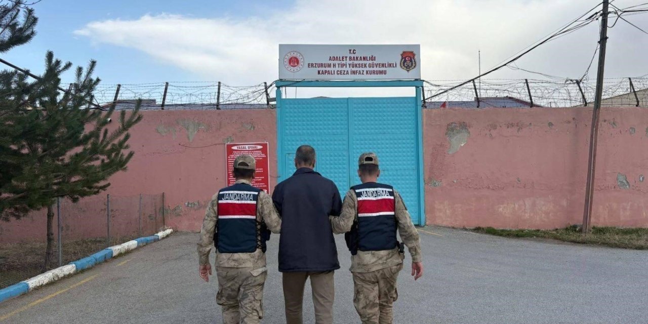 Erzurum’da hakkında 6 yıl 3 ay kesinleşmiş hapis cezası bulunan FETÖ üyesi yakalandı