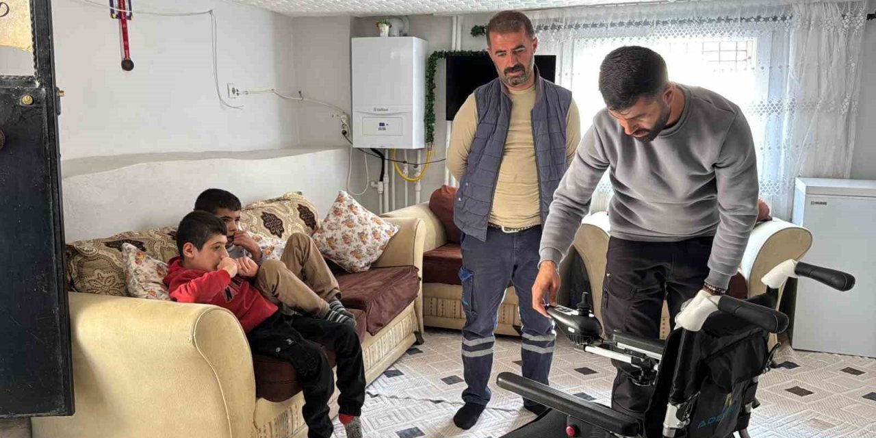 Şırnak’ta engelli çocuğun hayali gerçek oldu